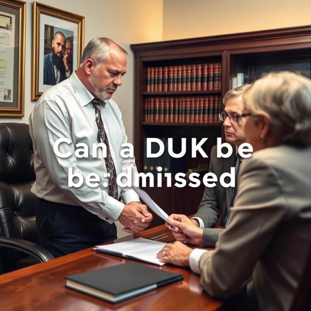 Can a DUI be dismissed in Manassas Park